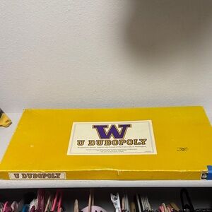 U Dubopoly University of Washington Huskies Board Game - Monopoly Vintage Game